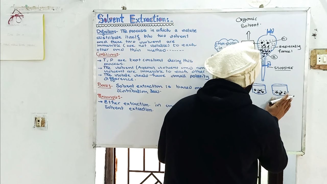 Solvent Extraction || Definition, procedure, Example etc | # ...