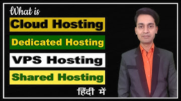 What is Cloud Hosting | Dedicated Hosting | VPS Hosting | Shared Hosting | in Hindi