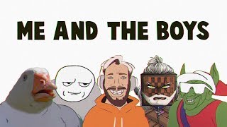 Video thumbnail of "me and the boys"