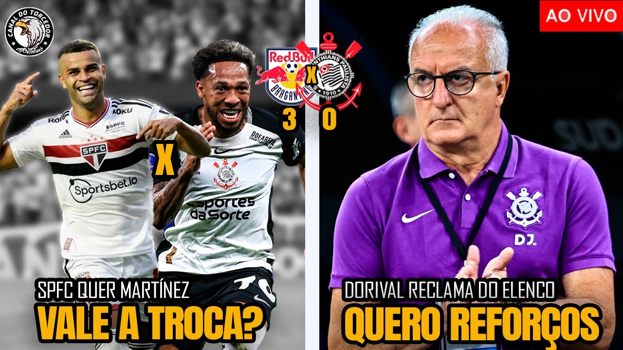 CORINTHIANS SOFRE CONTRA RB BRAGANTINO | ALISSON POR MARTÍNEZ? | NOVIDADES CASO MCF E +