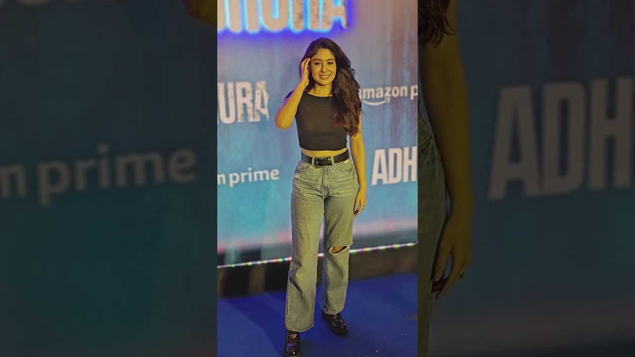 kritika kamra arrive at Adhura special screening 