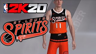 NBA2K20 Custom Team Creation: St. Louis Spirits