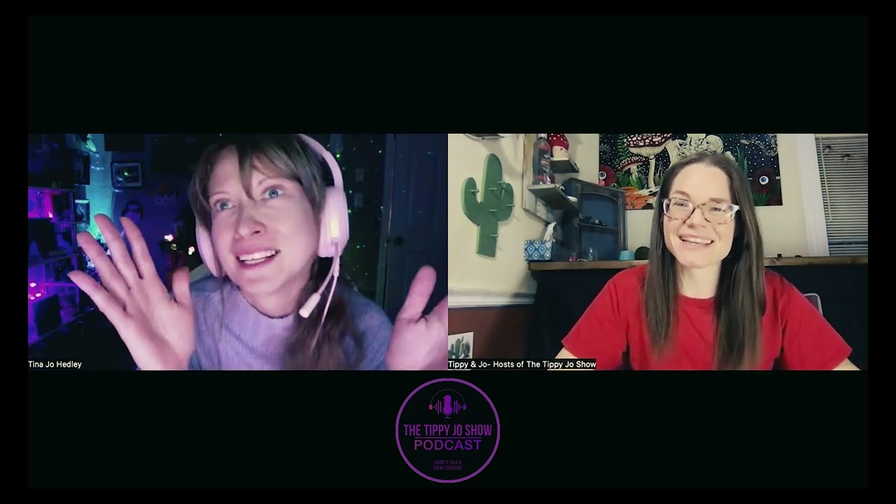 The Tippy Jo Show™ - Sick at home on Zoom!