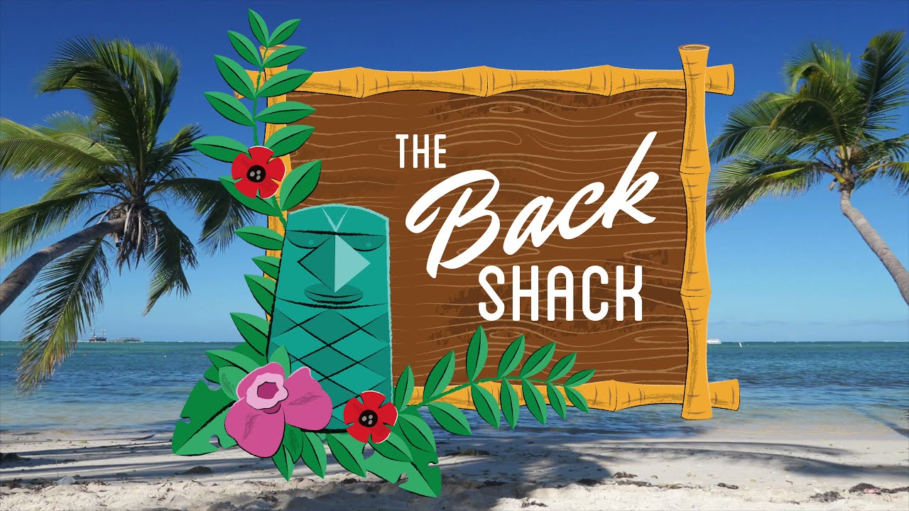 DIY Tiki Bar made during Lockdown