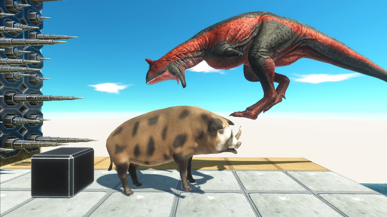 Slide Jet Runway to Food - Animal Revolt Battle Simulator