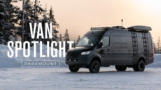 Van Spotlight: Paramount | Outside Van 4WD Mercedes-Benz Sprinter 170 Van Conversion Tour
