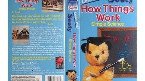 Learn with Sooty  How Things Work Simple Science vhs