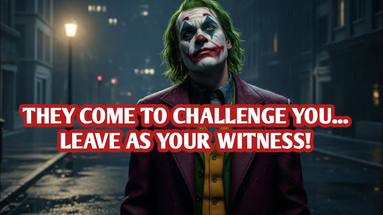 THERE IS SOMETHING ABOUT U THAT PPL CAN | Joker philosophy| Joker speach| joker Motivation 