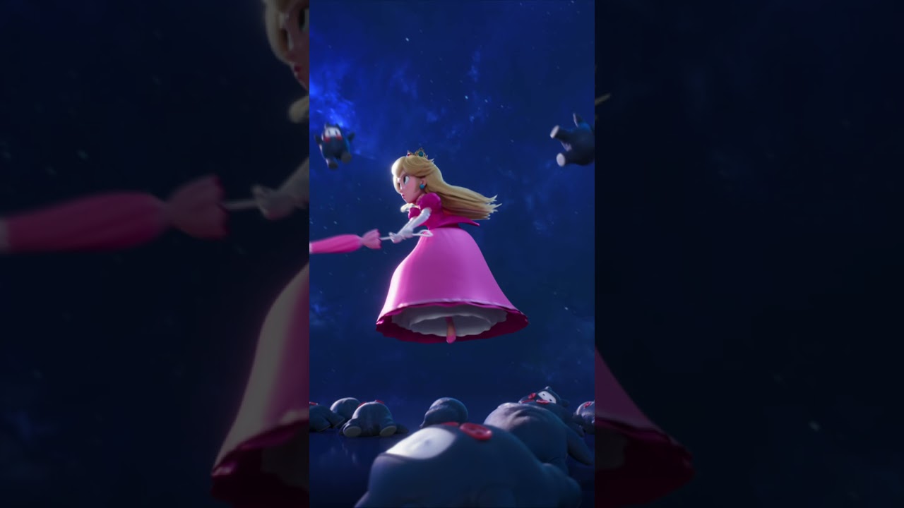 She kicked the PEACHES outta them | THE SUPER MARIO GALAXY MOVIE