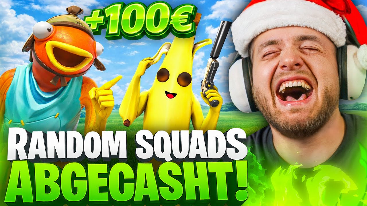 💸😂PAYMAX kauft sich WINS! - ER ruft FREUND an! HOHOHO in Fortnite Random Squads!