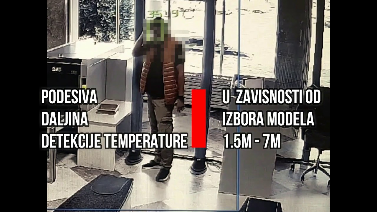 Termalne kamere za precizno merenje telesne temperature,Termovizijsko ...