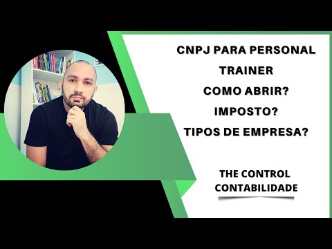 CNPJ unipessoal para personal trainer