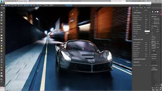 Enhancing a HDRI map for an Automotive Shot