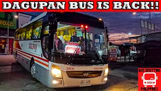 THE RETURN OF DAGUPAN BUS | DAU BUS TERMINAL AT DAWN