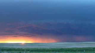 Sunset Storm Timelapse from the CO/NE Border on 05-18-2018