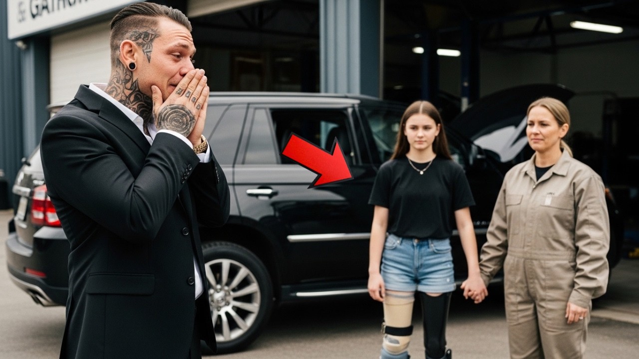 A Poor Mechanic Helped the Mafia Boss’s Disabled Daughter — And Brought Him to Tears