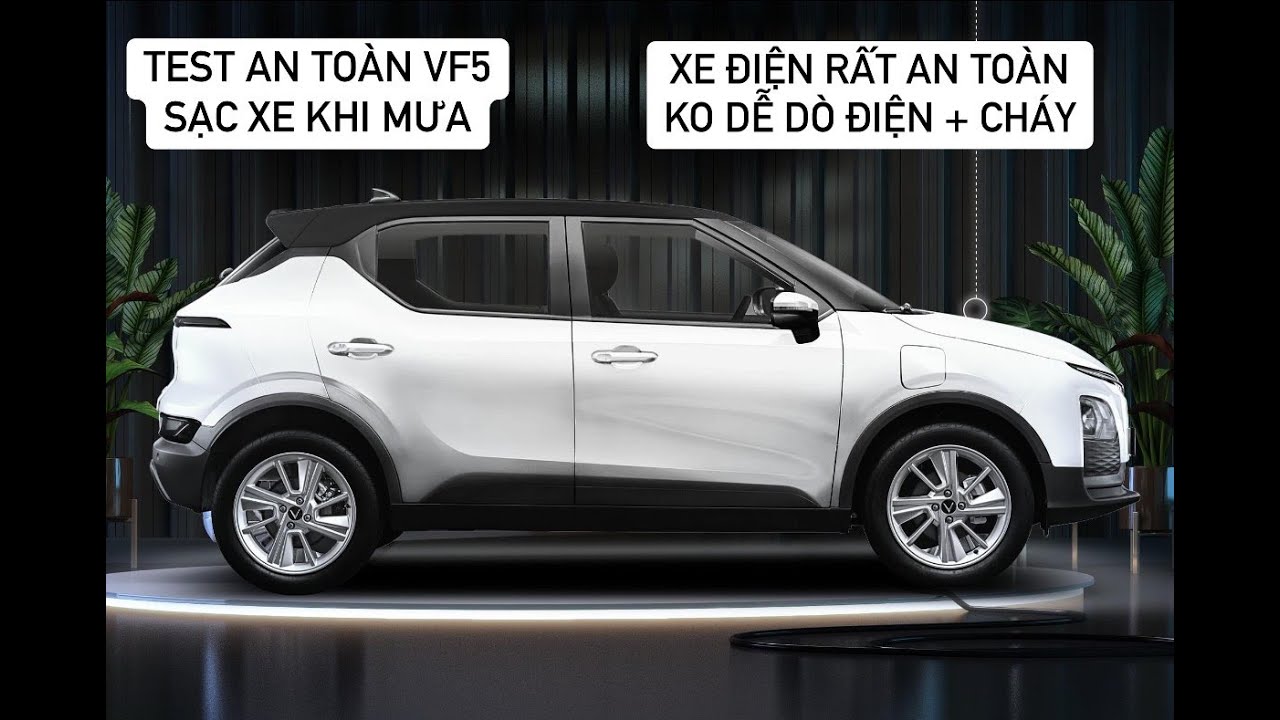 [ TEST VF5 ] Sạc xe gặp mưa!? Xe điện rất thông minh và cực kì an toàn ...