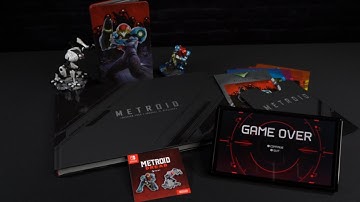 Metroid Dread Special Edition and Amiibo Figures