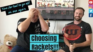S2T Tennis Podcast Ep. 12 Choosing the right racket