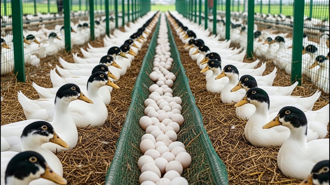 Egg-laying duck farming - How to raise duck for egg & business - Organic business