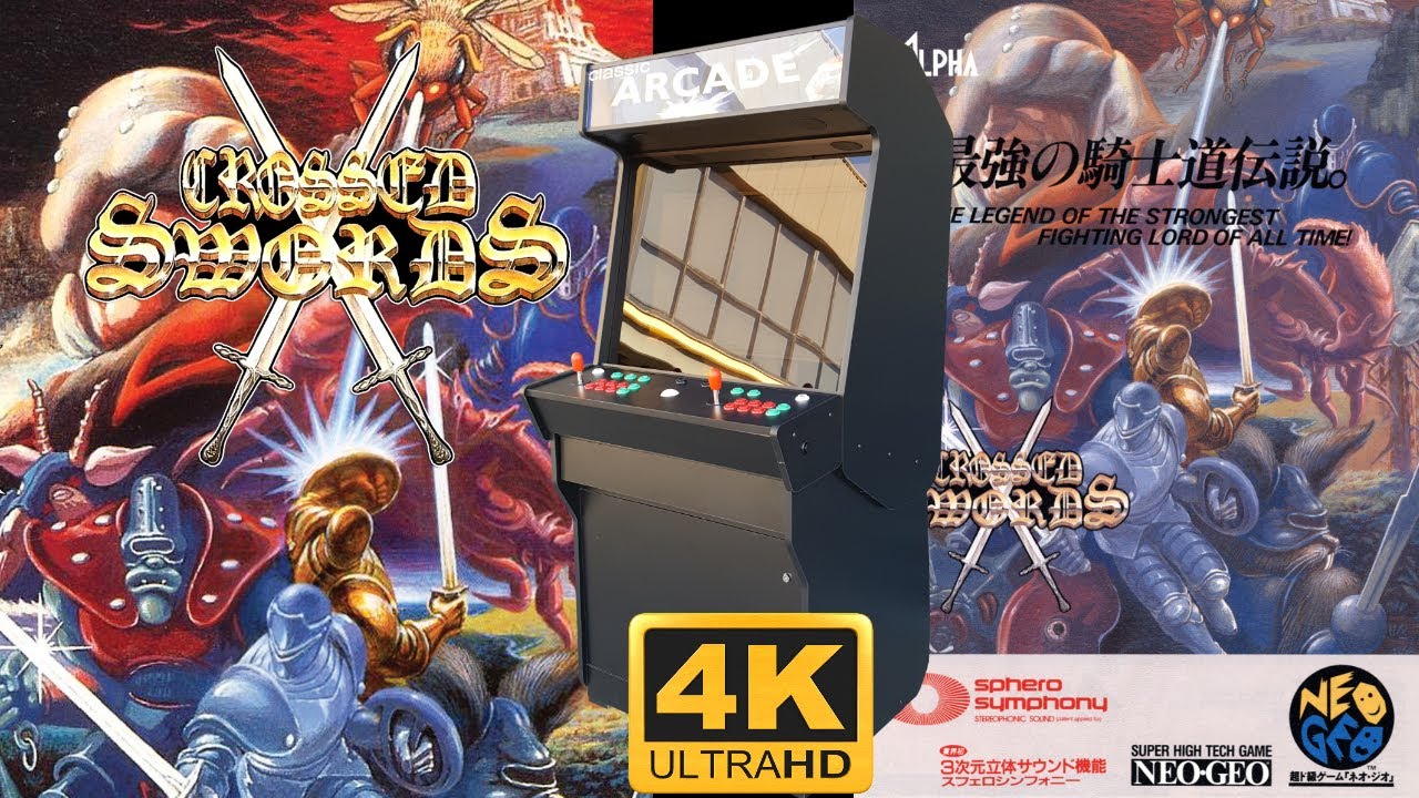 Play Arcade Crossed Swords (ALM-002)(ALH-002) Online in your