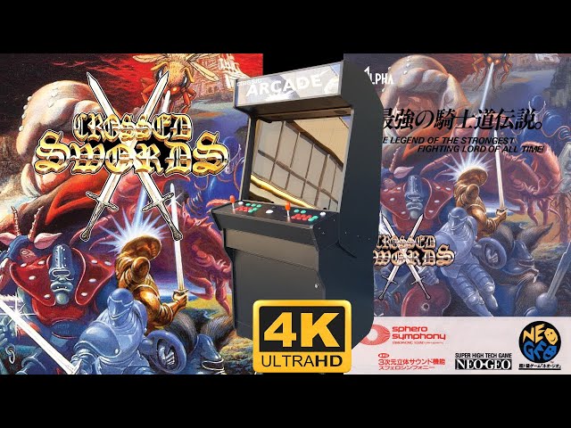 Crossed Swords 2 - Neo Geo CD /Walkthrough /Gameplay 