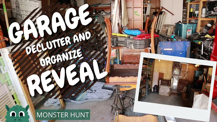 *REVEAL* GARAGE DECLUTTER AND ORGANIZE // Minimizi...