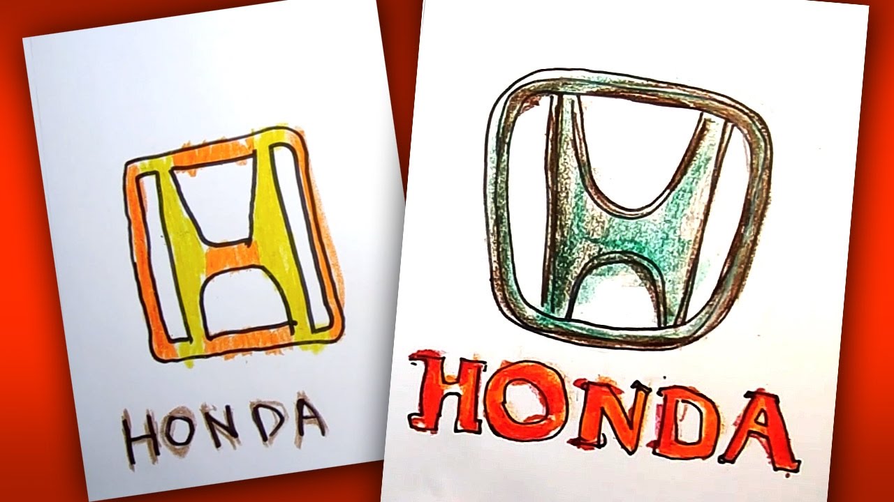 Нарисовать значок хонда