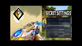 These New *SECRET* Valorant Settings Give You AIMBOT (Sensitivity, Crosshair, FPS Boost)