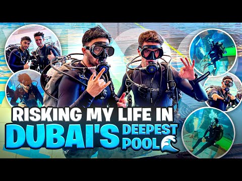 Risking My Life in Dubai’s Deepest Pool | sameer mark