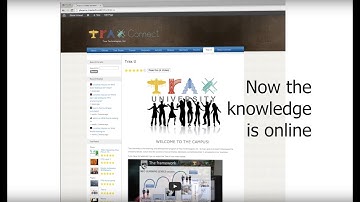 Launch video for a learning management system