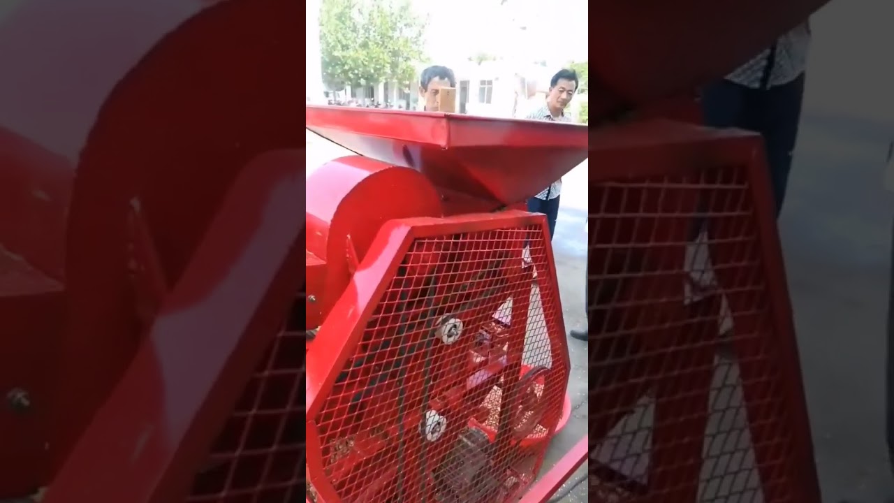 Automatic Peanut Shelling Machine With Conveyor