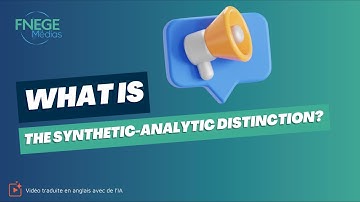 What is the synthetic-analytic distinction?