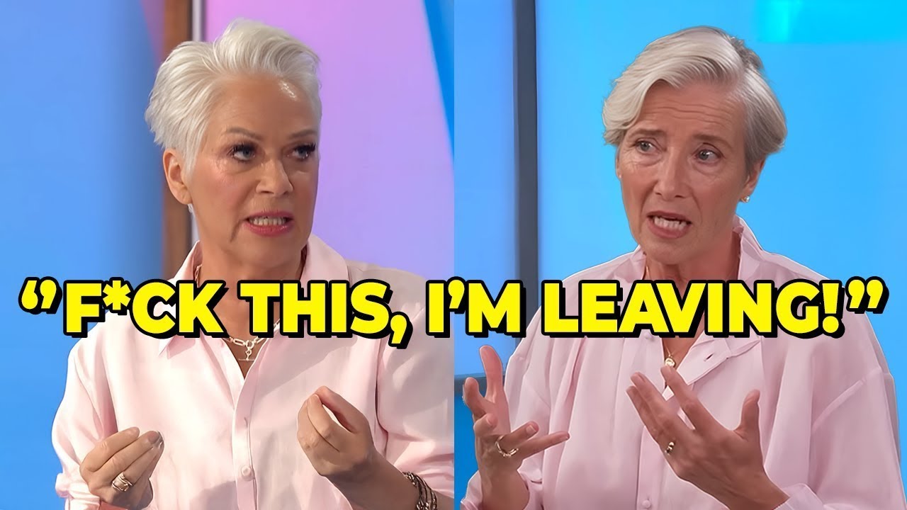 Эмма Томпсон выгнала женщин из компании после бурной ссоры с Дениз Уэлч