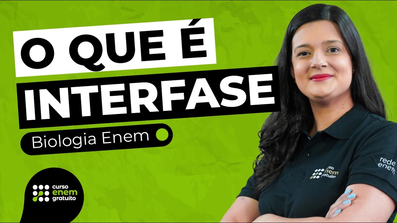 O QUE É INTERFASE | Biologia para o Enem | Cláudia Aguiar