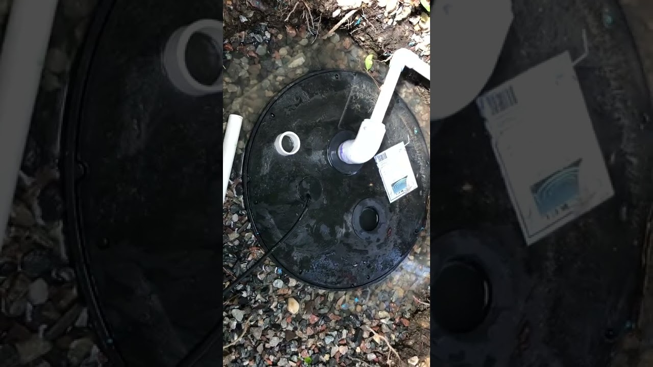 Installing sump pumps(1/3hp)at the correct location,Augusta Georgia outdoor drainage