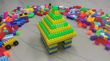 Satisfying Diy lego House / asmr building blocks / lego building fun / block game asmr#lego#building