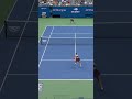 Eala STUNNING backhand winner! 🤯