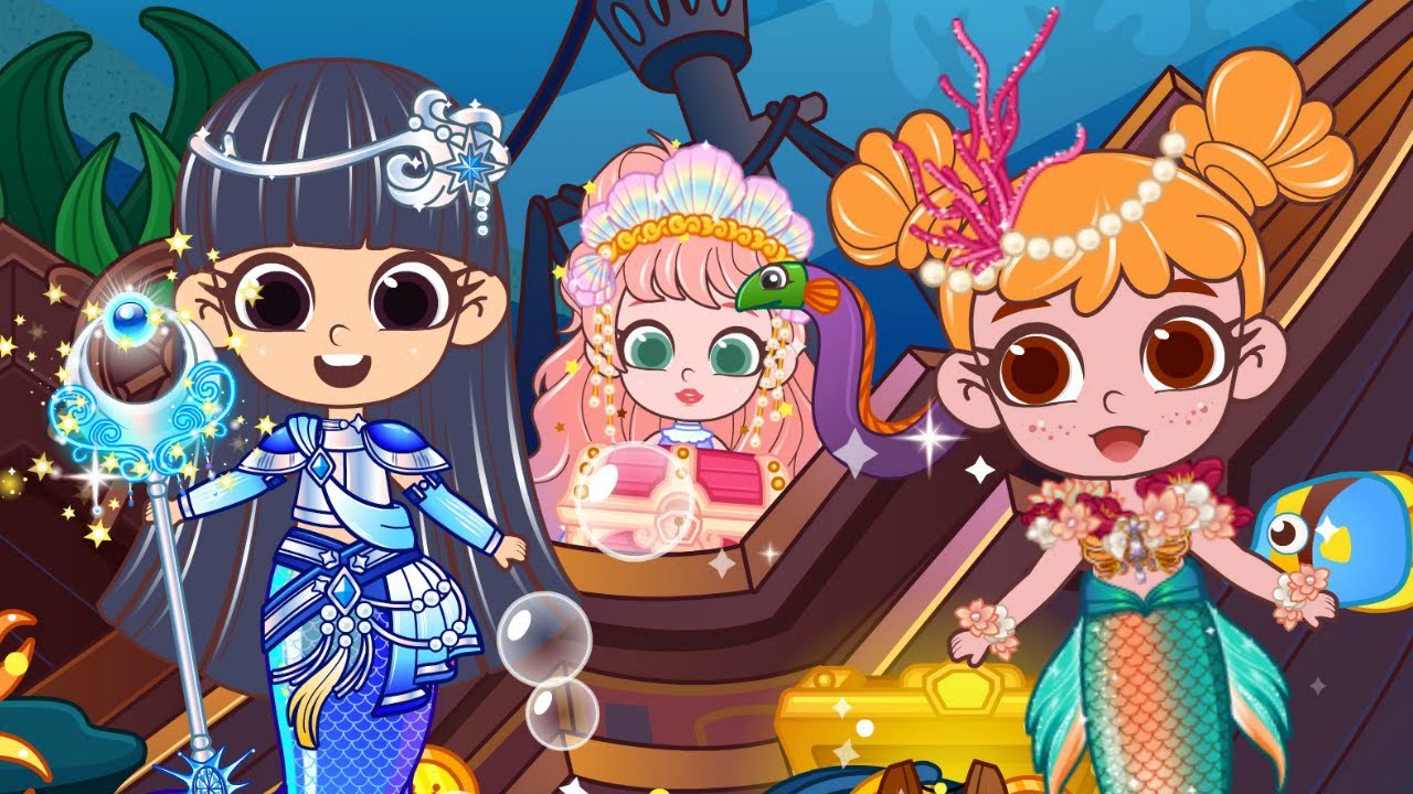 Perfect mermaid game for girls who love to express their creativity and individuality!