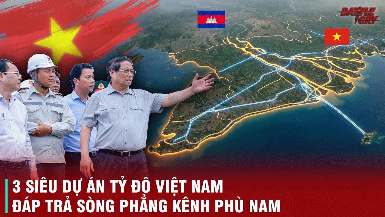 VÁN BÀI TẤT TAY: VIỆT NAM ĐỔ HÀNG TỶ USD GIẢI LỜI NGUYỀN VÙNG TRŨNG MIỀN TÂY, PHÁ THẾ KÊNH PHÙ NAM