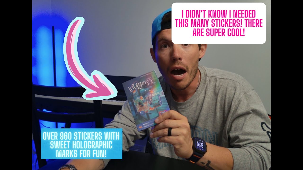 These Retro Holographic Stickers are soo cool! 990 right in this