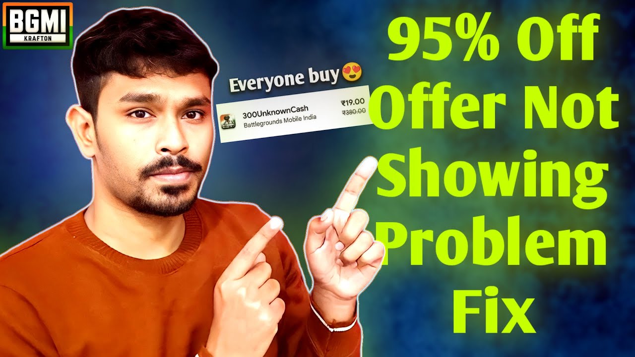 Bgmi 95 Off Play Store Not Showing Problem Fix How To Get 95 Off On bgmi-95-off-play-store-not-showing-problem-fix-how-to-get-95-off-on