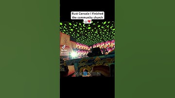 Rust Console I finally finished the community church…#shorts #rust #rustconsole