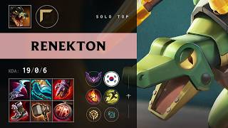 Renekton Top vs Darius - KR Master Patch 26.16
