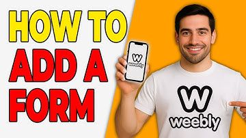 How To Add A Contact Form To Your Weebly Website (Quick Tutorial)
