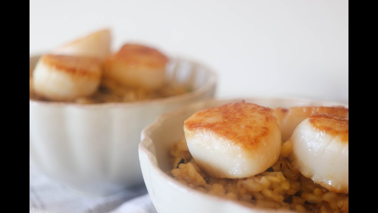 RECIPE Scallop Risotto YouTube