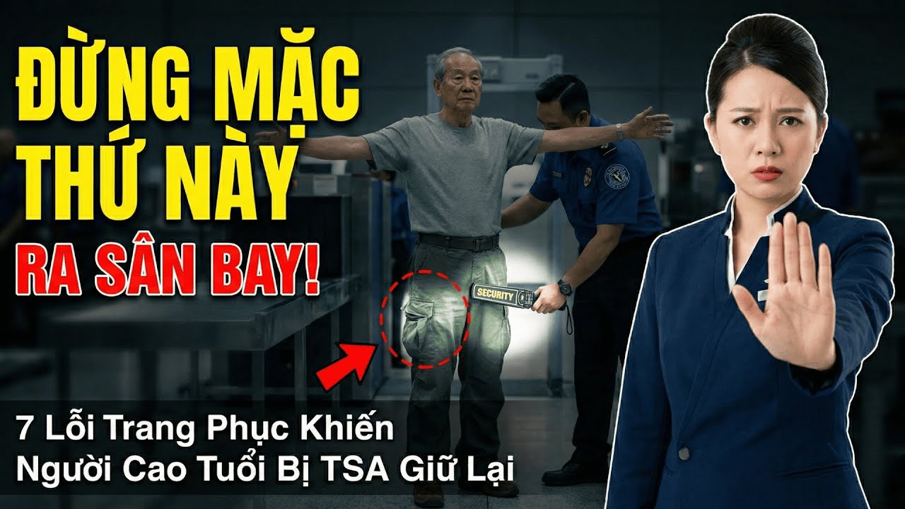 Cảnh Báo Hàng Không: 6 Món Đồ 