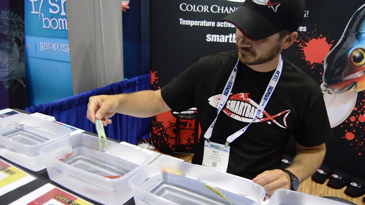 ICAST 2018 - Smartbaits Color Changing Fishing Lures