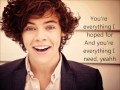 One Direction -You Are So Beautiful- Lyrics On Screen