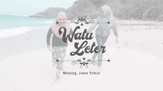 Pesona indah pantai watu leter,malang